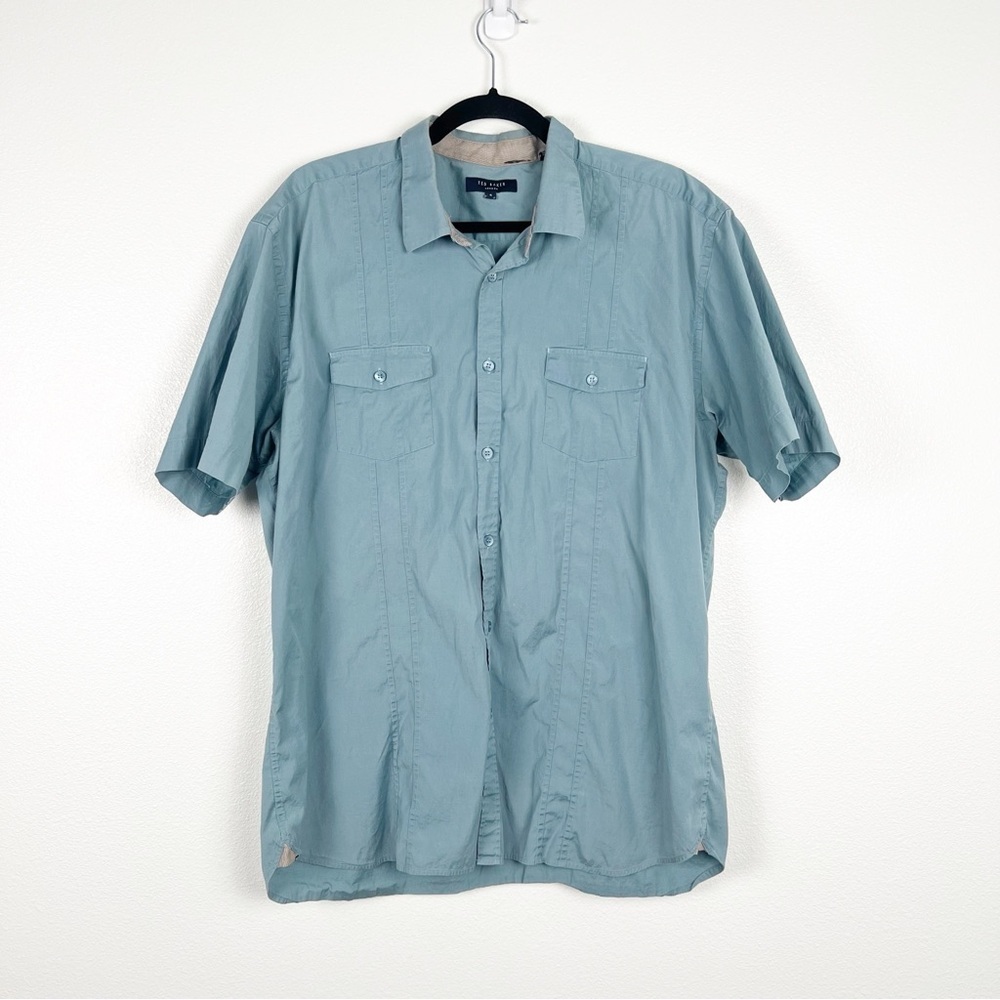 Ted Baker Short Sleeve Button Up‎ Shirt